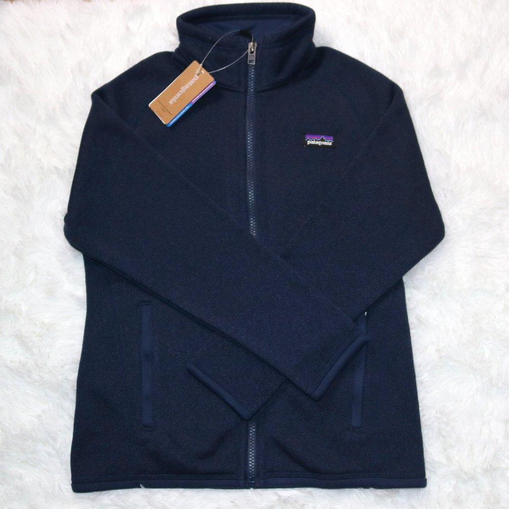 NWT Patagonia BETTER SWEATER JACKET IN NEW NAVY